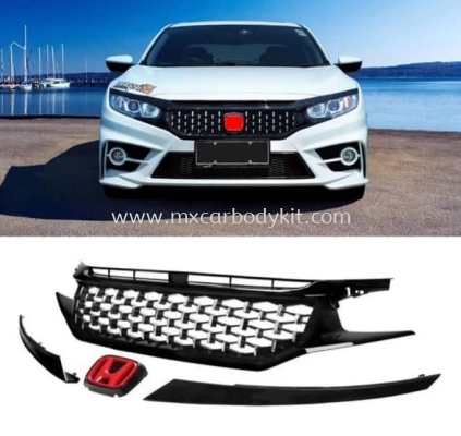 HONDA CIVIC FC 2016 DIAMOND FRONT GRILLE 