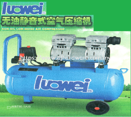 LUOWEI AIR COMPRESSORS NON OIL LOW NOISE WB 750 1A35 (TS)