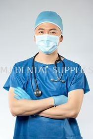 SURGEON CAP (EASY TIE) 30GSM, MEDICOS