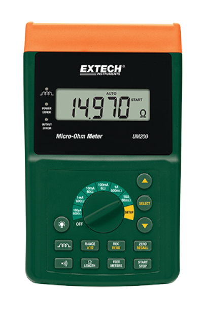 Micro-Ohm Meters - Extech UM200