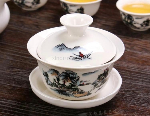 RT9007 3PCS TEA CUP W/COVER