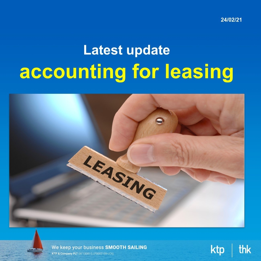 Latest update on accounting for lease