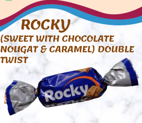 Rocky (Sweet With Chocolate Nougat&Caramel)Double Twist 1kg