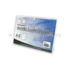 Acrylic Leaflet Holder A4 L Shape