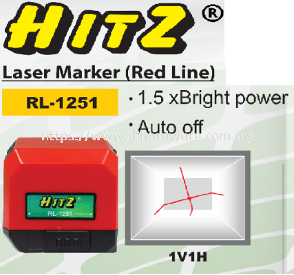 HITZ LASER MARKER RED LINE RL 1251 (WS)
