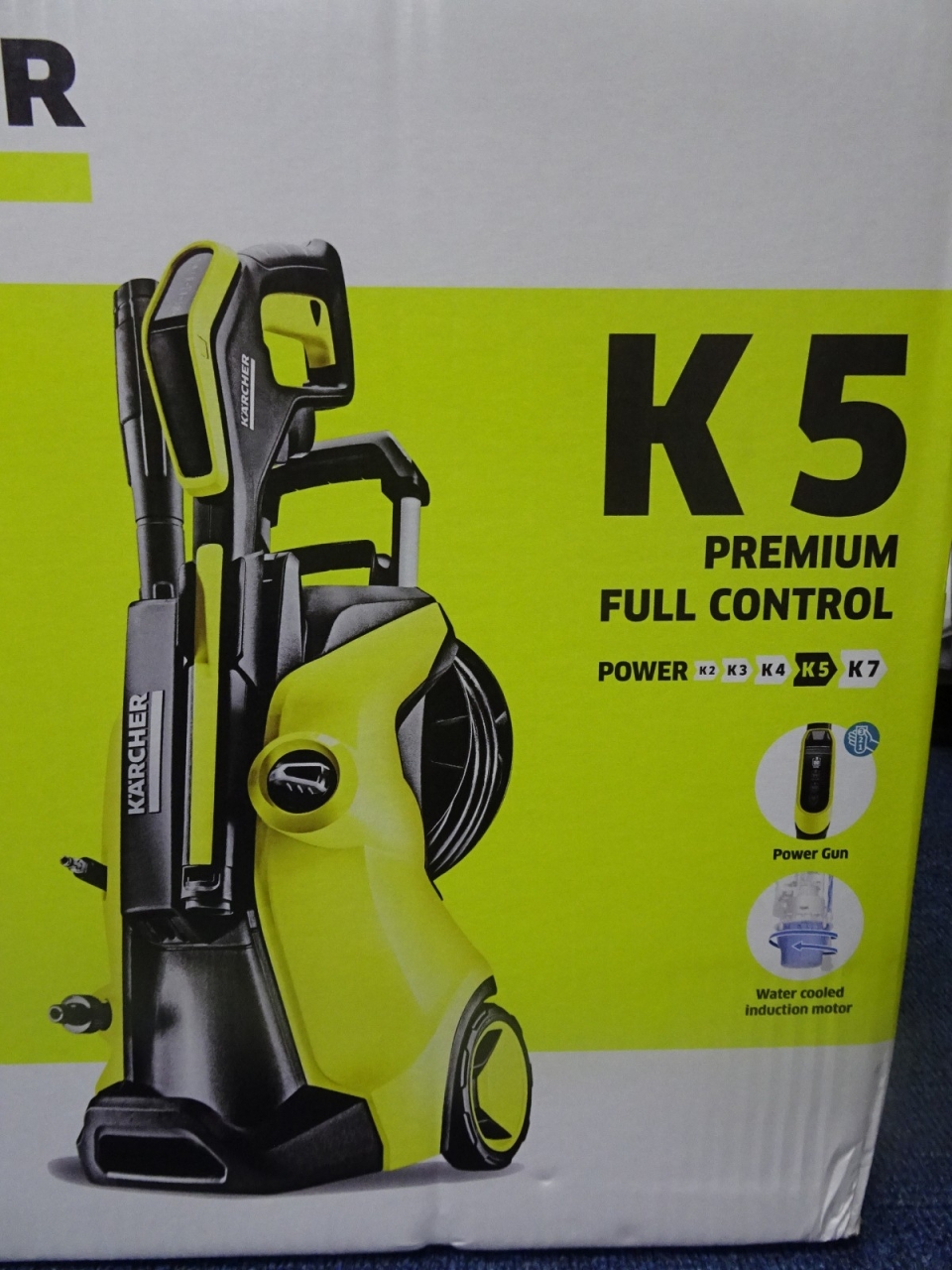 KARCHER K5 PREMIUM FULL CONTROL HIGH PRESSURE WASHER (20-145BAR) (2,100W) (P/N:1.324-600.0)