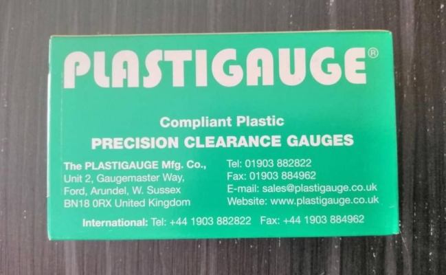 PLASTIGAUGE GREEN "C" BEARING CLEARANCES