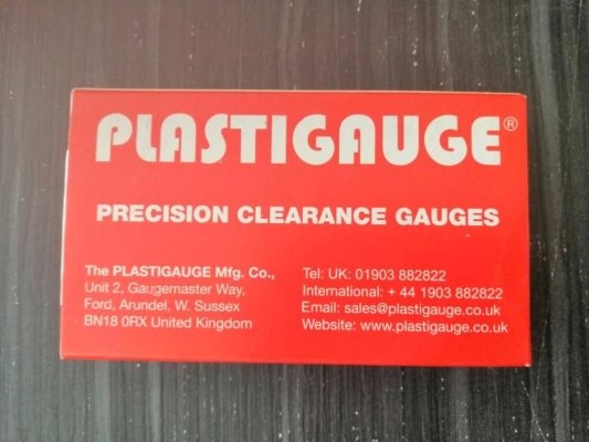 PLASTIGAUGE RED "A" PRECISION CLEARANCES