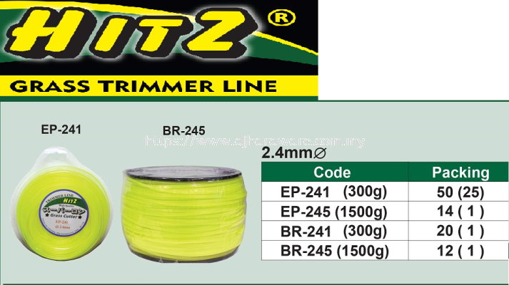 HITZ GRASS TRIMMER LINE EP241 BR245 (WS)
