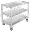 Stainless Steel Food Trolley (3 Tier) Kitchen Equipment