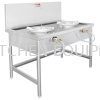 Stainless Steel Kwali Range (E) Type -2 Burner Kitchen Equipment