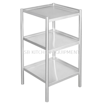 Stainless Steel Mini Rack (2Ties, 3Tier)