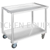 Stainless Steel Food Trolley (2 Tier) Kitchen Equipment