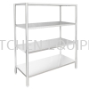 Stainless Steel 4 Tier Rack -Solid Kitchen Equipment