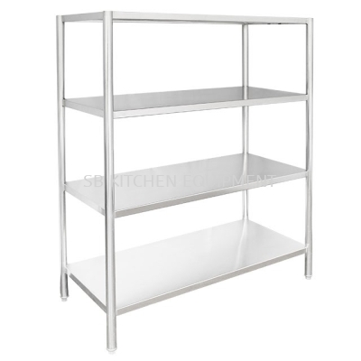 Stainless Steel 4 Tier Rack -Solid