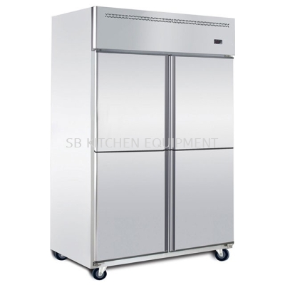  4 Door Upright Chiller (-Blower System -Magnatic Solid Door)