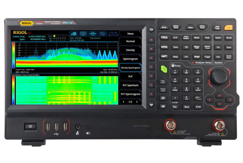 rigol rsa5032-tg real time spectrum analyzer with tracking generator