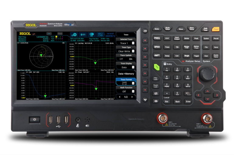 rigol rsa5032n - 3.2 ghz real time spectrum analyzer with vector network analysis