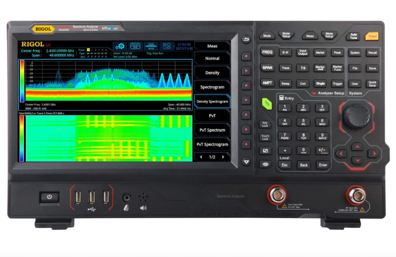 rigol rsa5065-tg real time spectrum analyzer with tracking generator