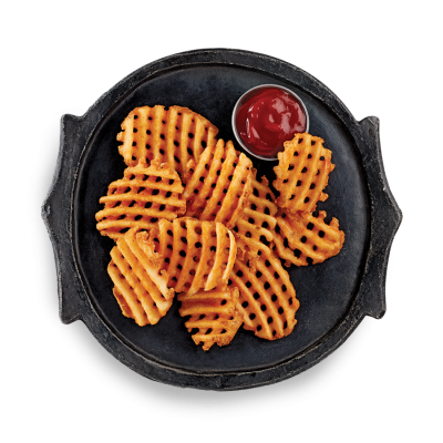 McCain Redstone Canyon Skin-On Waffle Fries ( MCL03623 } 4.5 lbs