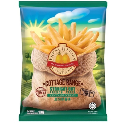 Cottage Range - Straight Cut French Fries 1kg