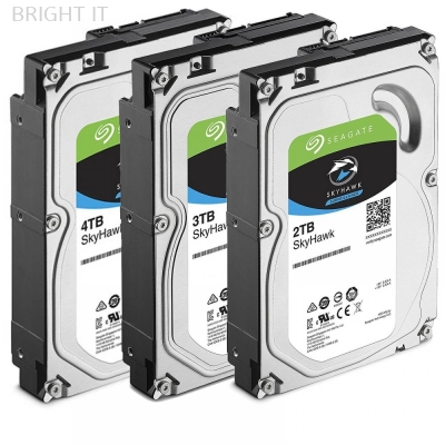 SEAGATE SKYHAWK 2TB SURVEILLANCE CCTV HARD DRIVE