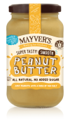 MAYVER’S Peanut Butter Smooth 375g Mayver's Jam
