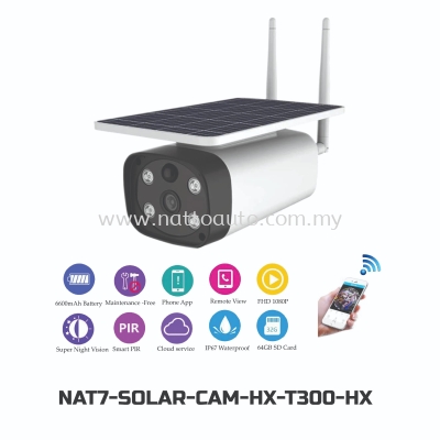 SOLAR CAMERA HX-T300 WITH WIRELESS-10