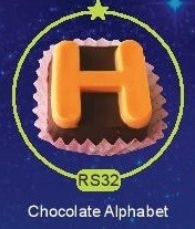 RS32 Chocolate Alphabet 