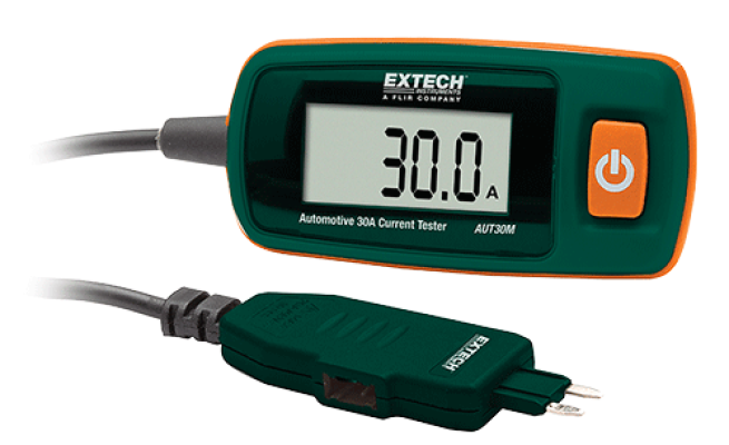 Automotive Current, Circuit, and Relay Testers - Extech AUT30M