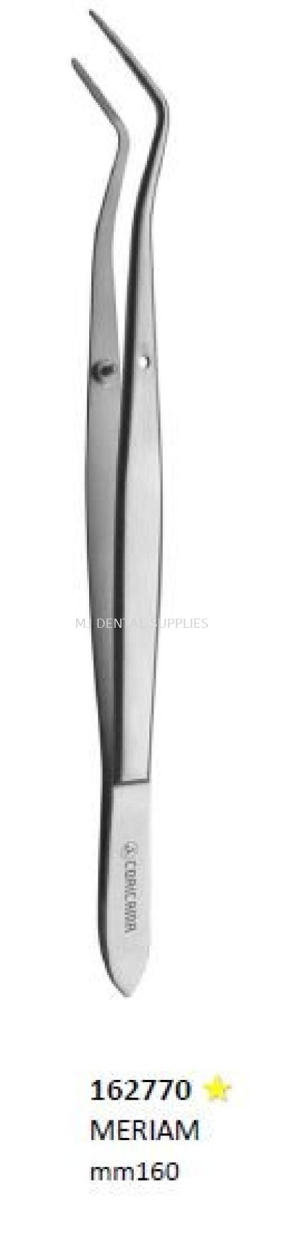 TWEEZER MERIAM mm160 SMOOTH, #162770 CORICAMA