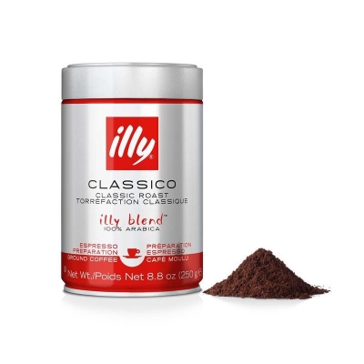 ILLY GROUND ESPRESSO CLASSICO C CLASSIC ROAST MEDIUM 250G