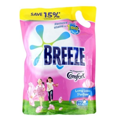 BREEZE LIQUID FRC COMFORT (PINK) REFILL 6 X 1.5KG (PKT)