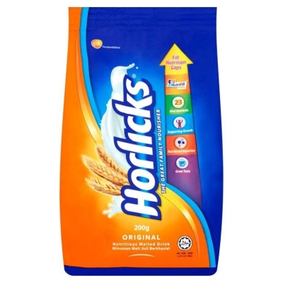 HORLICKS 200G (PKT)