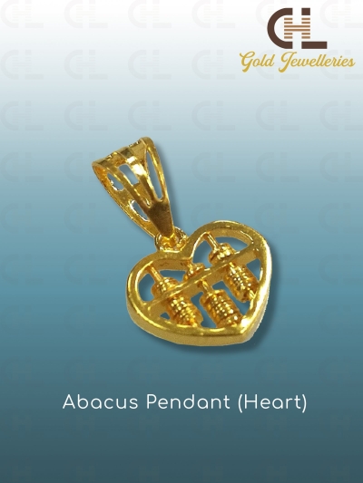 ABACUS PENDANT (HEART)