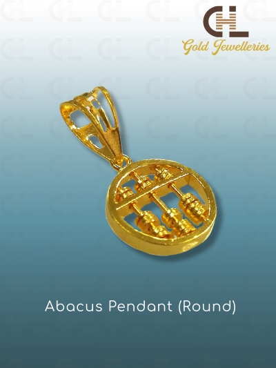 ABACUS PENDANT (ROUND)