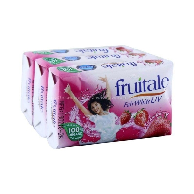 SABUN FRUITALE STRAWBERRY 3 X 80GM