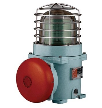 SEBAL Explosion Proof LED Steady/Flashing Signal Beacon & Alarm Bell Combinations / Hazardous Area Combined Audible & Visual Alarm Max.95dB