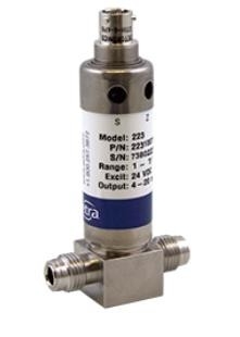 SETRA Model 223 Flow-Through Pressure Transducer