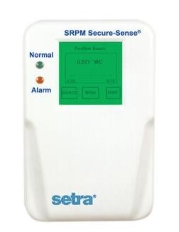 SETRA Model SRPM Room Pressure Monitor