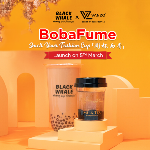 Milk Tea Air Freshener BobaFume