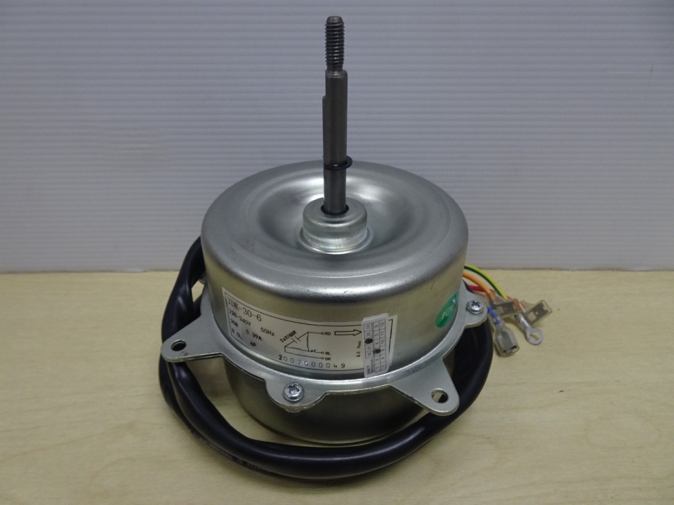 FUJIAIRE 30W 0.39A OUTDOOR FAN MOTOR (220-240V/50HZ) YDK-30-6 (W/O 2.0UF CAP.)