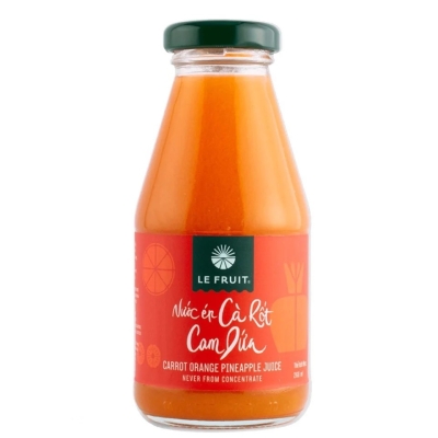 LE FRUIT CARROT ORANGE PINEAPPLE JUICE 260ML