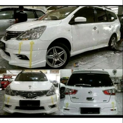 Nissan livina impul design bodykit with colo