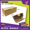 DBS002 140X70X50MM Diecut Box Duck Brand Self-Locking Mailing Box Custom Made Carton