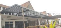 Awning Polycarbonate Clear Glass & Louvers @ Jalan Kebun Nenas, Bandar Putera 2, 41200 Klang. Awning & Louvers