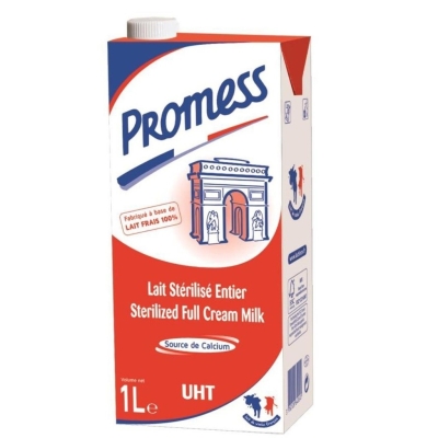 PROMESS FRENCH UHT MILK 1LT