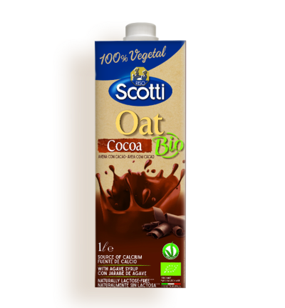 RISO SCOTTI OAT DRINK WITH COCOA ( BIO ) 1LT