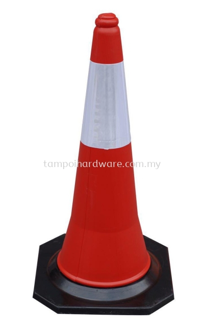 30" Safety Cone Rubber Base - PE