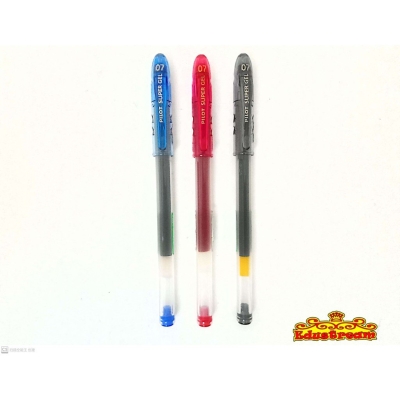  PILOT SUPER GRIP GEL PEN 0.7 MM ( 1 PIECE )